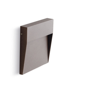Segnapasso corten per esterno a parete led 3w 3000k ip65