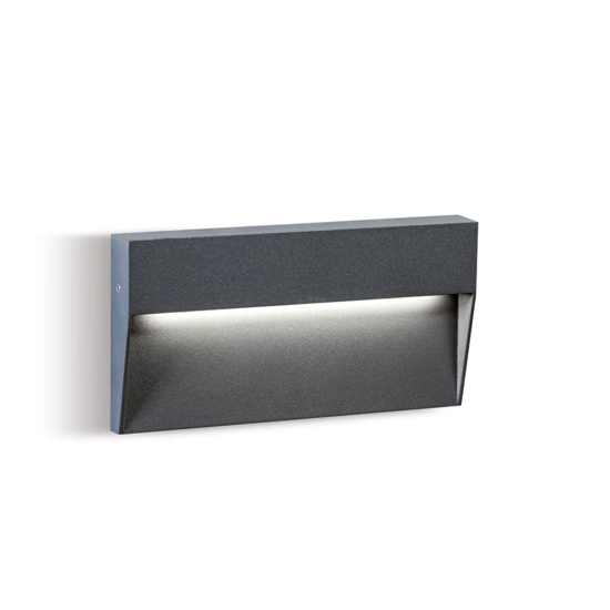 Segnapasso led 6w 4000k per parete esterni ip65