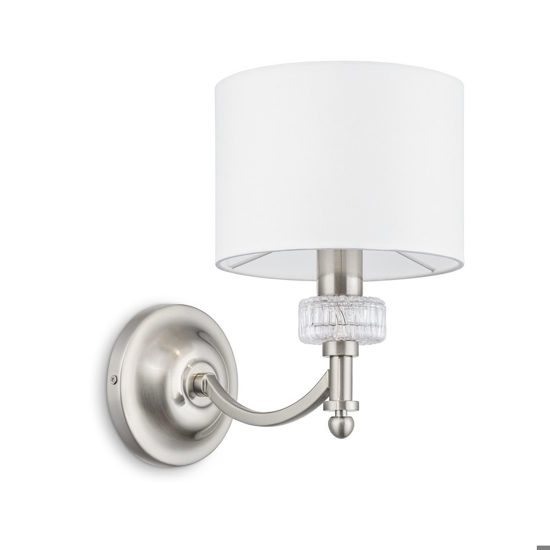 Maytoni alicante applique da parete colore argento