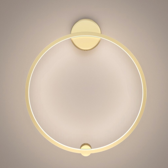 Maytoni halo applique da parete moderna tonda led 4000k