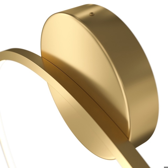 Maytoni halo applique moderna da parete circolare led 4000k