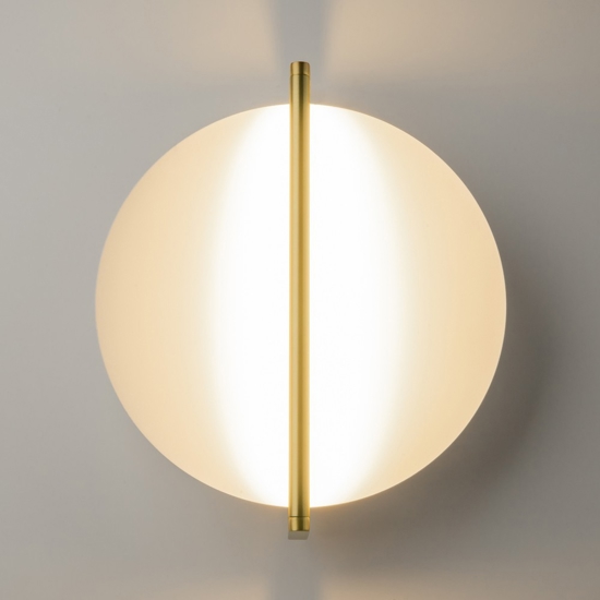 Maytoni mira applique da parete tondo led 3000k moderno