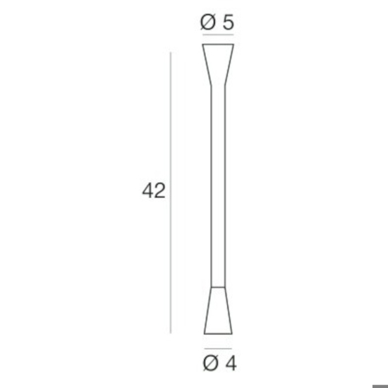 Linea light snake w1 applique bianco orientabile fp
