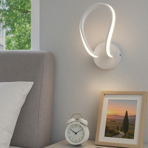 Applique comodino per camera da letto led 8w 4500k