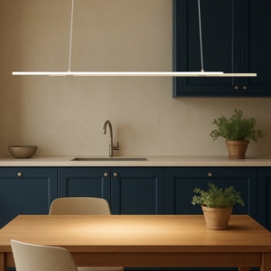 Maytoni halo lampadario per cucina moderna led 4000k dimmerabile