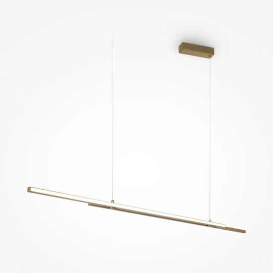 Maytoni halo lampadario per cucina moderna led 4000k dimmerabile