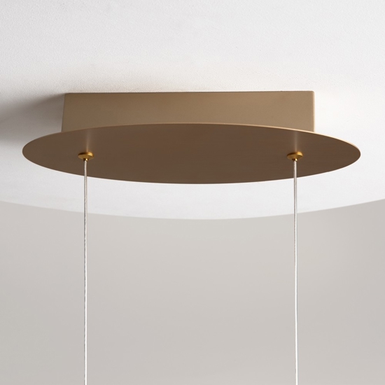 Maytoni curve lampadario per cucina moderna led 4000k