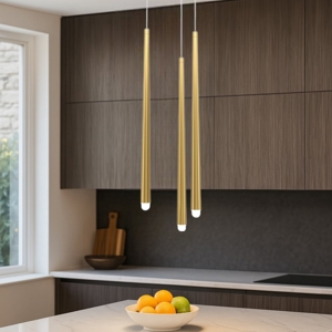 Maytoni cascade lampadario cucina pendente minimal led 2600k a 3500k