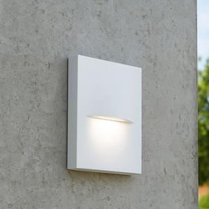 Segnapasso led da esterno a parete led 3w 4000k bianco ip65