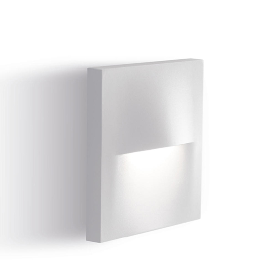 Segnapasso led da esterno a parete led 3w 4000k bianco ip65