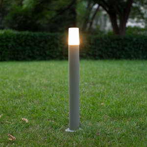Plt pou ondaluce lampione da giardino h83cm ip44 grigio