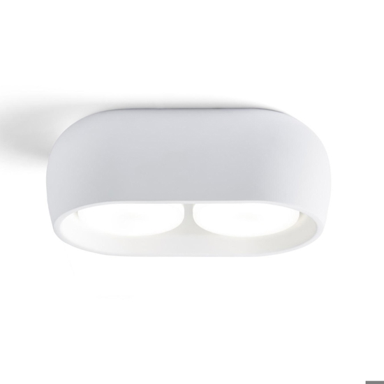 Sforzin mysia plafoniera da cucina colore bianco
