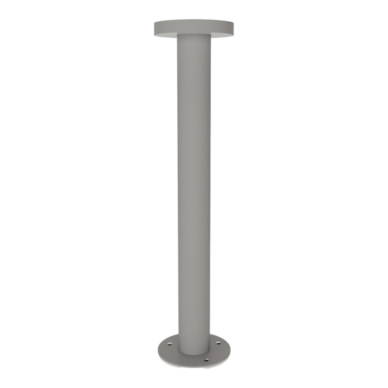 Lampione grigio da giardino led 7w 4000k design moderno