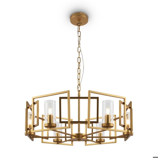 Maytoni bowi lampadario per camera da letto 6 luci