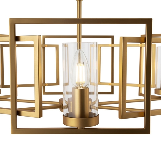 Maytoni bowi lampadario per camera da letto 6 luci
