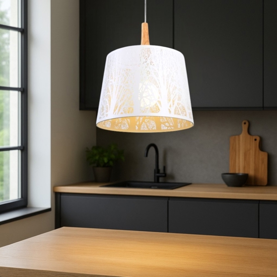 Maytoni lantern lampadario da cucina traforato moderno
