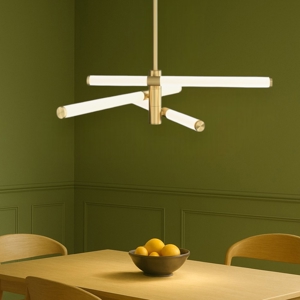 Maytoni axis lampadario per cucina orientabile led 3000k
