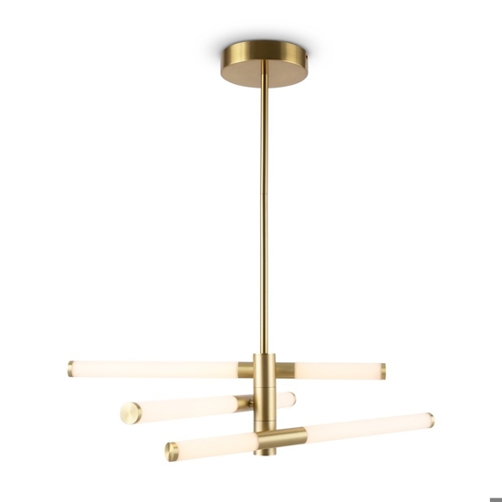 Maytoni axis lampadario per cucina orientabile led 3000k