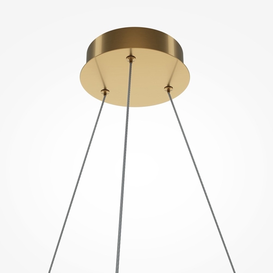 Maytoni breeze lampadario moderno colore oro da salotto led 3000k