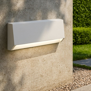 Segnapasso per esterni a parete led 3w 4000k bianco ip65