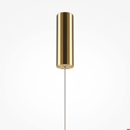 Maytoni golden cage lampada a sospensione led 3000k design elegante