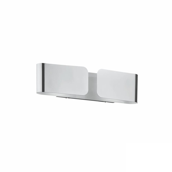 Ideal lux applique clip ap2 mini cromo design moderna