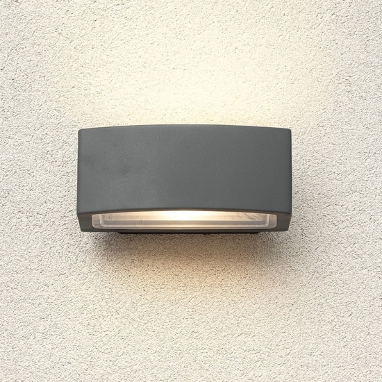 Andromeda ap1 applique da esterno ip55 antracite ideal lux