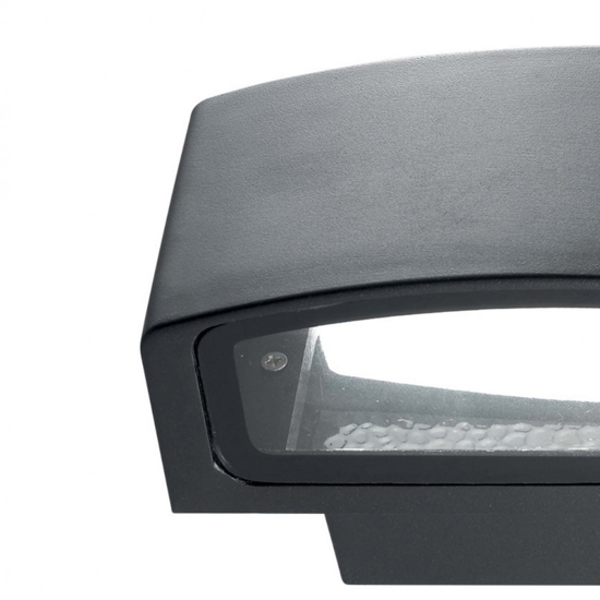 Andromeda ap1 applique da esterno ip55 antracite ideal lux