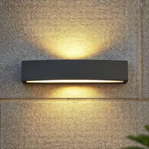 Applique da esterno antracite andromeda ap2 ideal lux