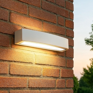 Ideal lux andromeda ap2 bianco applique da esterno