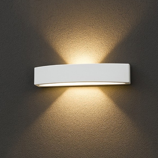Ideal lux andromeda ap2 bianco applique da esterno