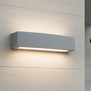 Applique da esterno andromeda ap2 grigio ideal lux