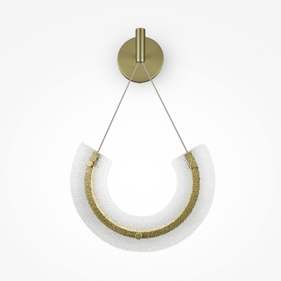 Maytoni maya applique da parete pendente in vetro led 3000k