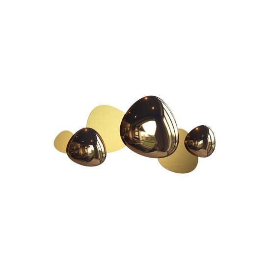 Maytoni jack stone plafoniera moderna colore oro led 3000k