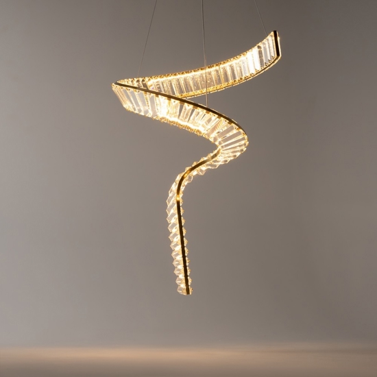 Maytoni krone lampada a sospensione per isola cucina led 3000k