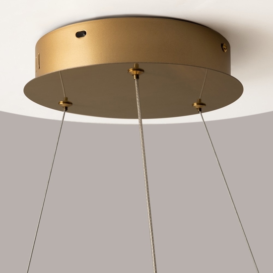 Maytoni krone lampada a sospensione per isola cucina led 3000k