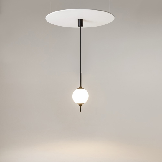 Maytoni the sixth sense lampada a sospensione led 3000k con sfera