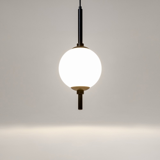Maytoni the sixth sense lampada a sospensione led 3000k con sfera