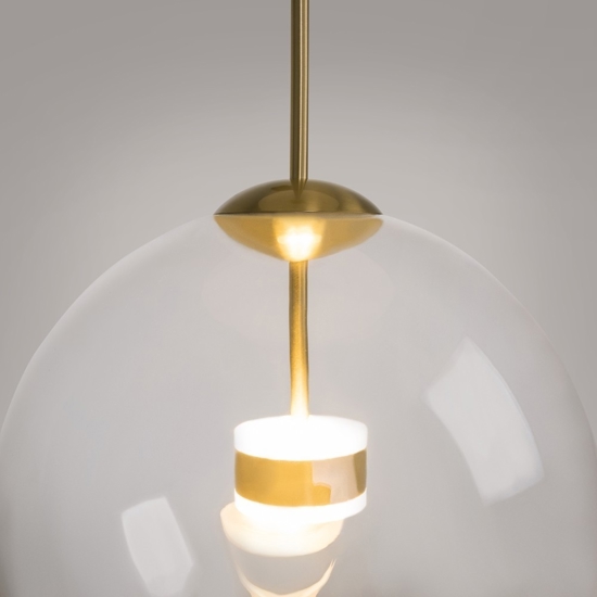 Maytoni cometa lampada a sospensione per isola cucina led 3000k
