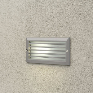 Segnapasso led da esterno bianco per incasso a parete led 10w 3000k