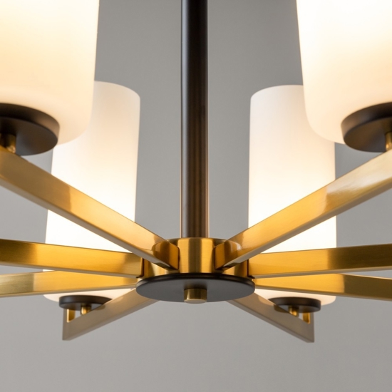 Maytoni fortano lampadario moderno per salotto 8 luci