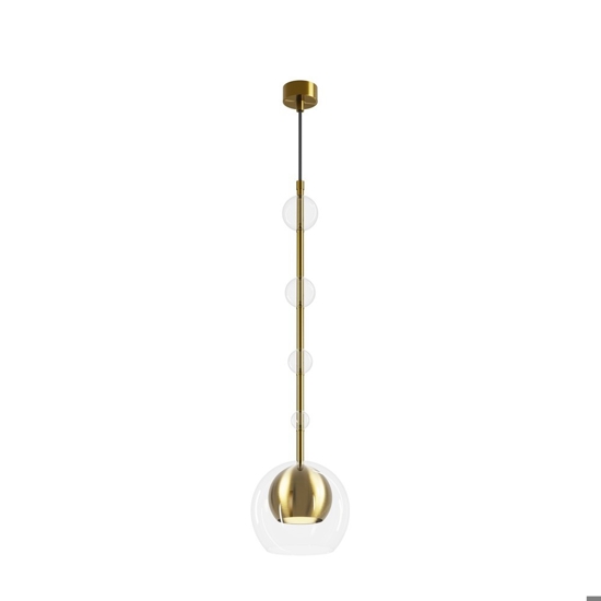 Maytoni ros lampada a sospensione moderna con sfere in vetro