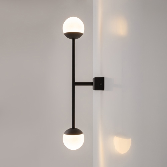 Maytoni touch applique da parete design minimal led 3000k
