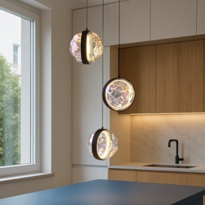 Maytoni misterio lampadario per cucina led 2700k 3 luci
