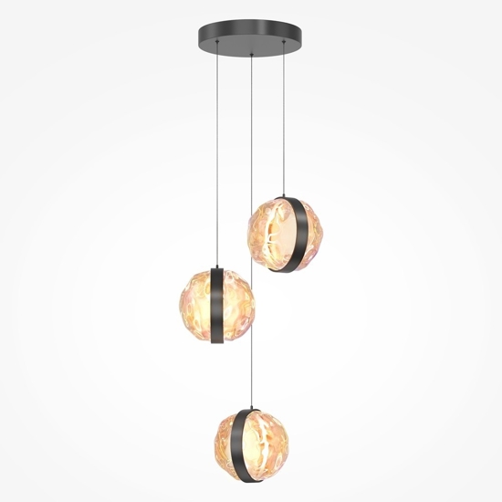 Maytoni misterio lampadario per cucina led 2700k 3 luci