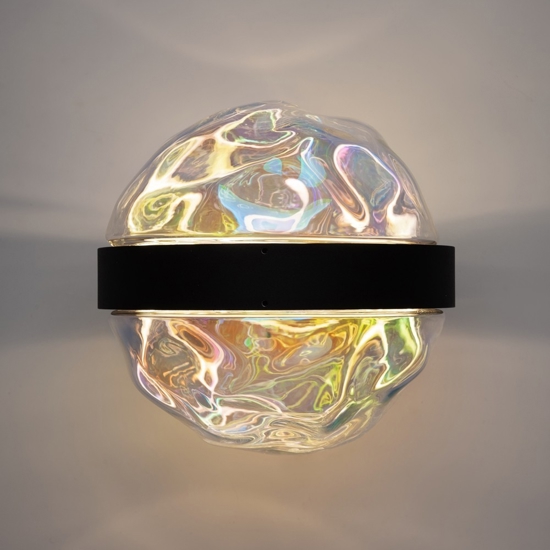 Maytoni misterio applique da parete moderna effetto bolla led 2700k