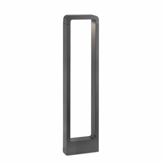 Lampione da giardino led 5w 3000k design moderno