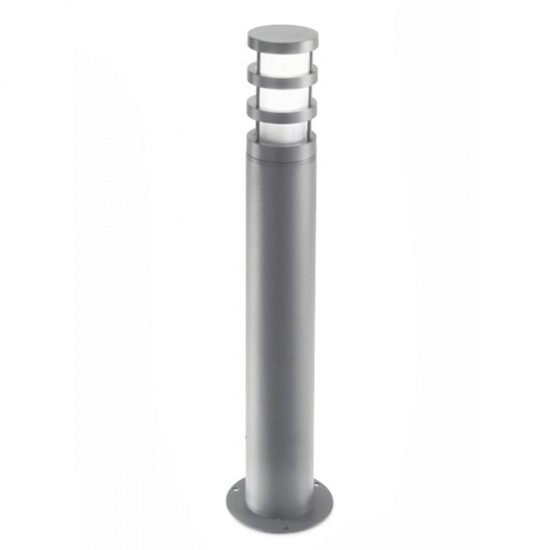 Gea luce zeis lampione moderno grigio da giardino