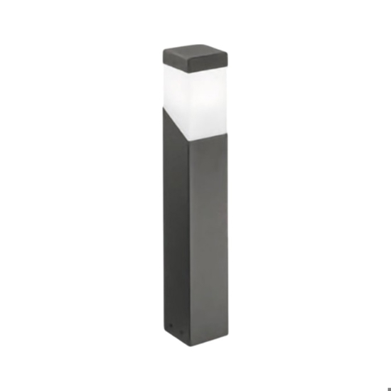 Gea luce sury lampione da giardino antracite moderno