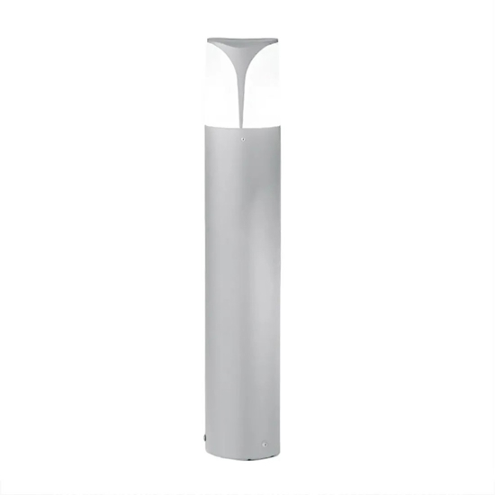 Gea luce lampioncino da giardino ip44 grigio h50 cm